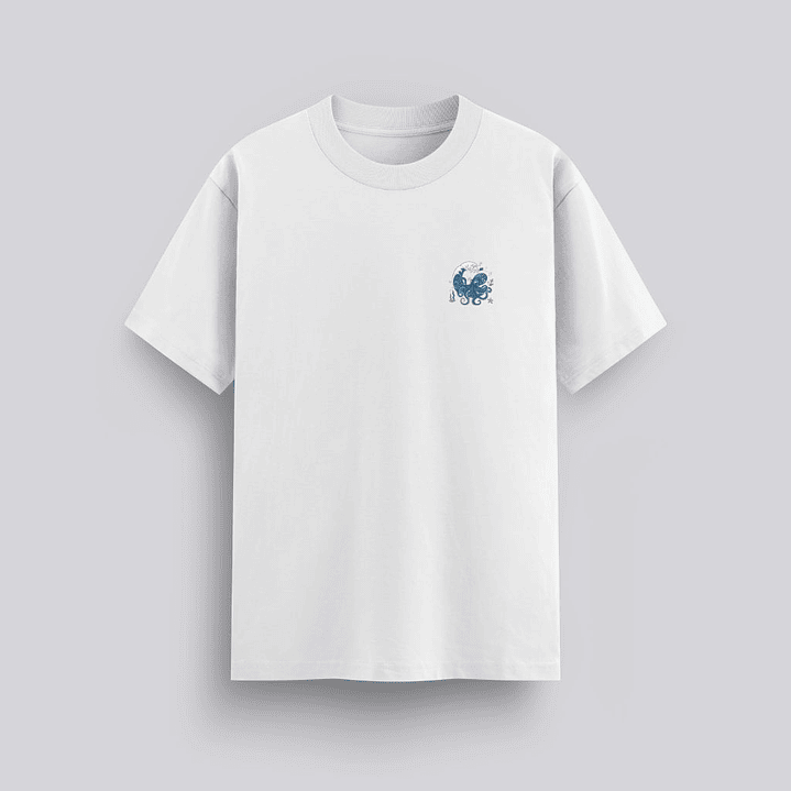 Camiseta Oversized Cuando Cruces Aguas Profundas 5