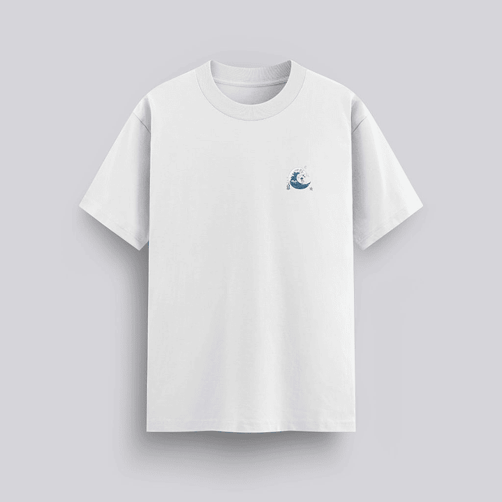 Camiseta Oversized Cuando Cruces Aguas Profundas 14