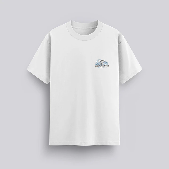 Camiseta Oversized Nada Es Imposible Lucas 3