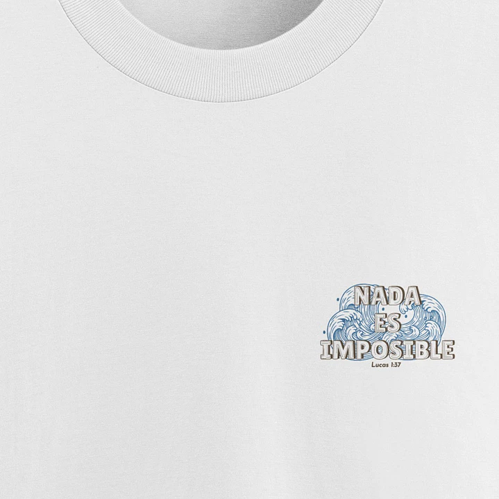 Camiseta Oversized Nada Es Imposible Lucas 8