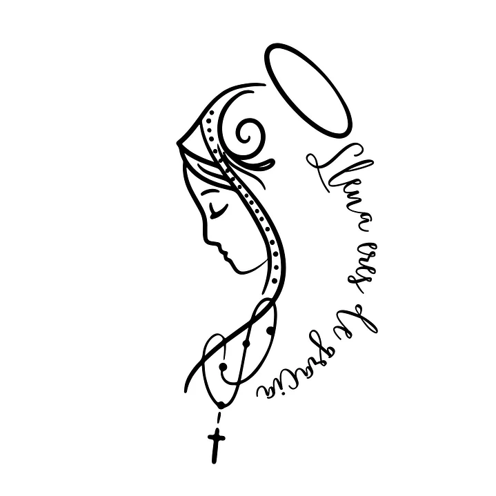 Camiseta Oversized Llena Eres De Gracia 4