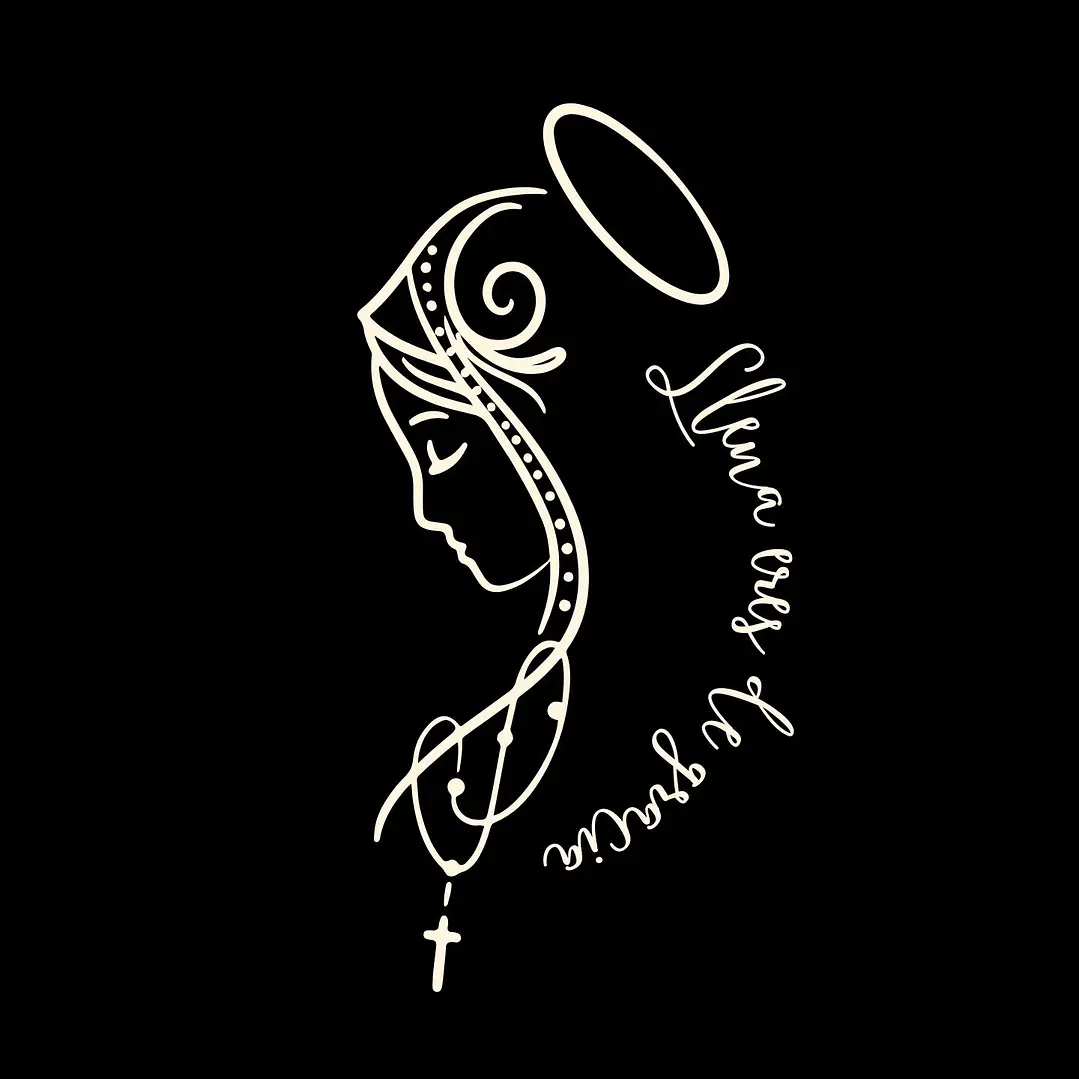 Camiseta Oversized Llena Eres De Gracia 5