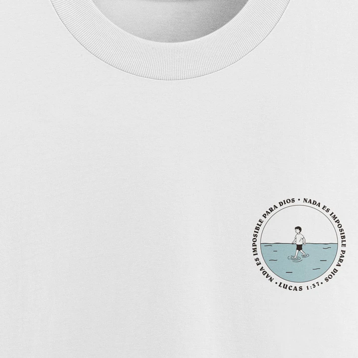 Camiseta Oversized Nada Es Imposible Lucas1:37 7