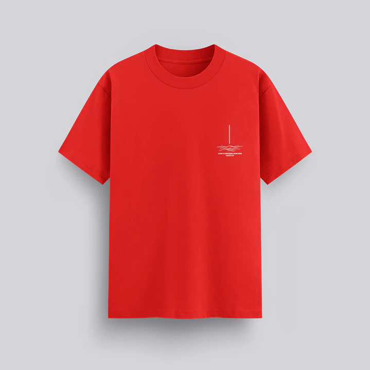 Camiseta Oversized Nada Es Imposible Lucas1:37 Olas 1