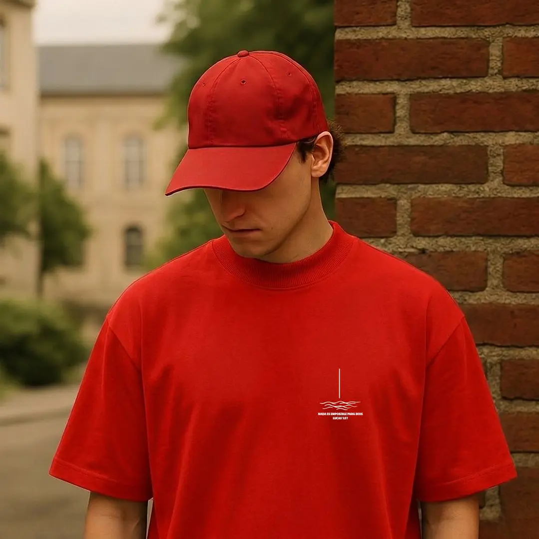 Camiseta Oversized Nada Es Imposible Lucas1:37 Olas 3