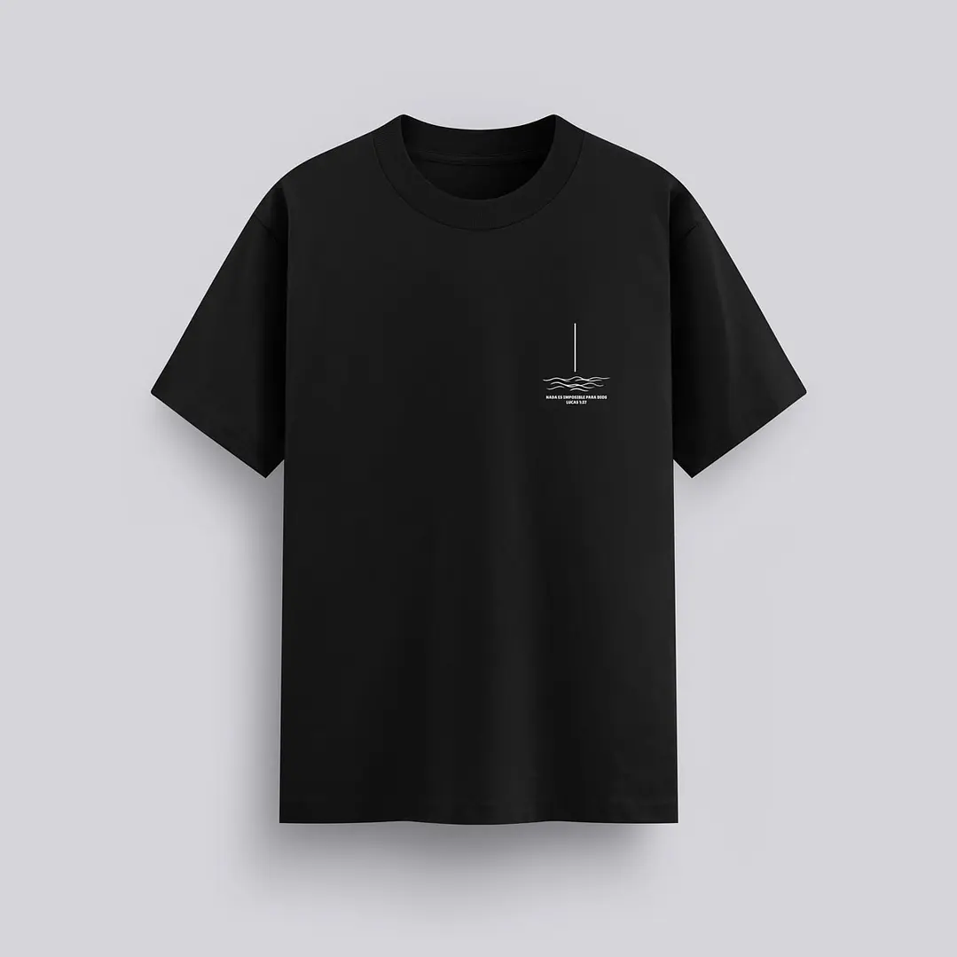 Camiseta Oversized Nada Es Imposible Lucas1:37 Olas 7