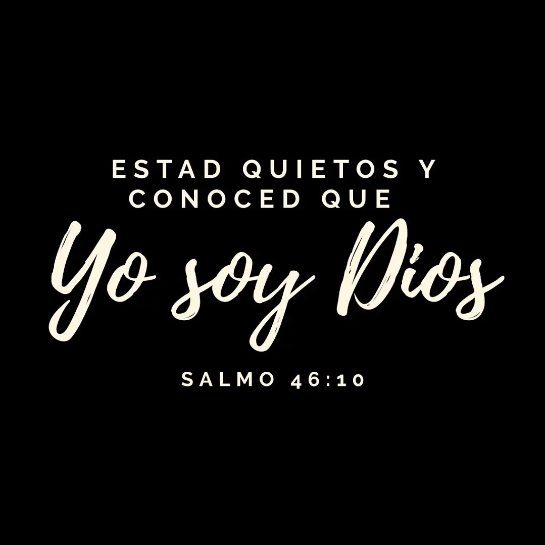 Camiseta Oversized Yo soy Dios Salmo 46:10 5