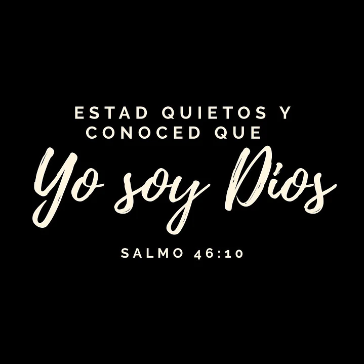 Camiseta Oversized Yo soy Dios Salmo 46:10 5