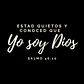 Camiseta Oversized Yo soy Dios Salmo 46:10 - Miniatura 5