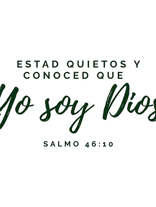Camiseta Oversized Yo soy Dios Salmo 46:10
