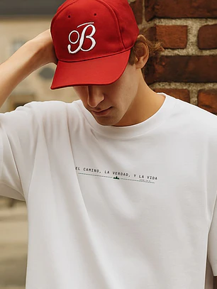 Camiseta Oversized El Camino, La verdad,La Vida 