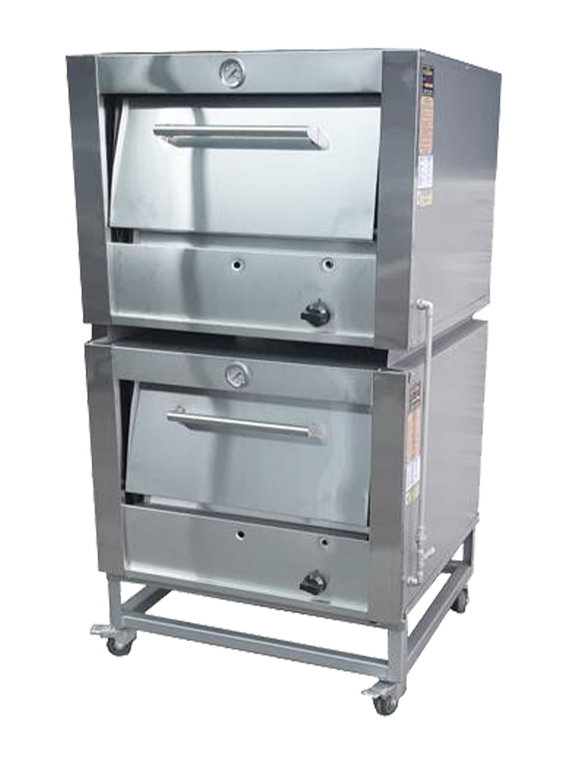 Horno Semi Industrial a Gas 65×65 cm. Doble Cámara 3