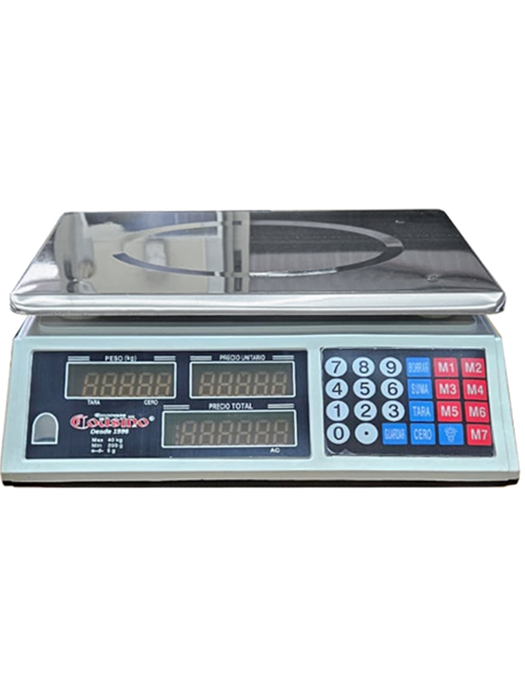 Balanza Digital 40 kg Cousiño 1