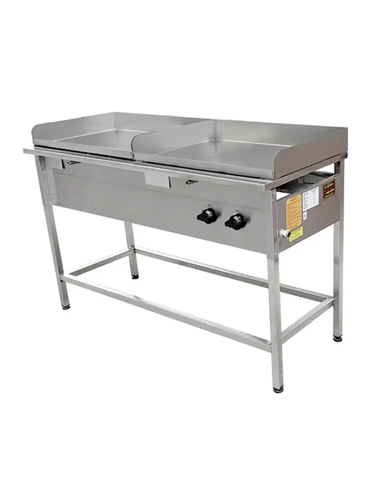 Churrasquera a Gas 50×140 cm en Acero Inoxidable Cousiño 1