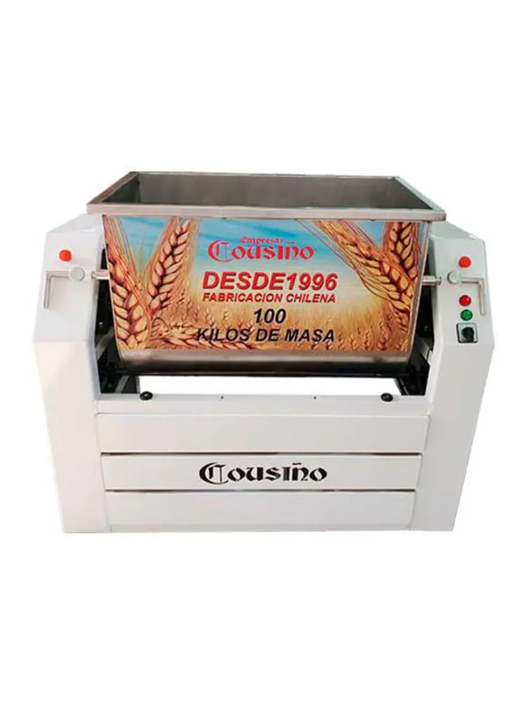Revolvedora de Masa 100 Kg INOX Cousiño 1