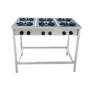 Anafe a Gas 6 Platos con Parrillas de Fierro Fundido 34×34 cm Cousiño