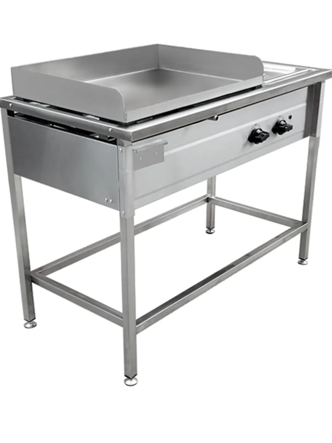 Plancha Churrasquera a Gas 50×70 cm con Baño María Cousiño 2