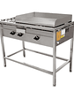 Plancha Churrasquera a Gas 50×70 cm con 2 Quemadores Cousiño - Miniatura 1