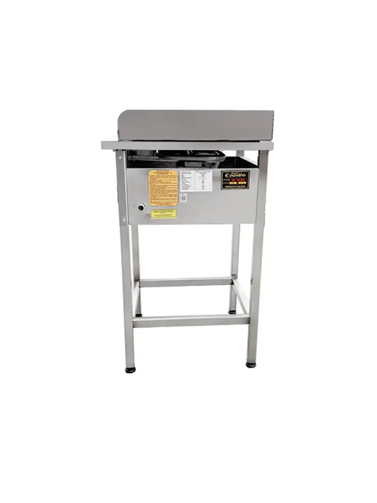Plancha Churrasquera a Gas 50×50 cm en Acero Inoxidable Cousiño 2