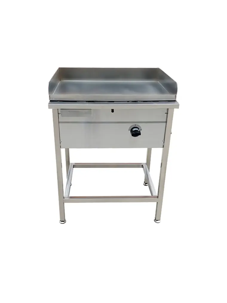 Plancha Churrasquera a Gas 50×70 cm en Acero Inoxidable Cousiño 2