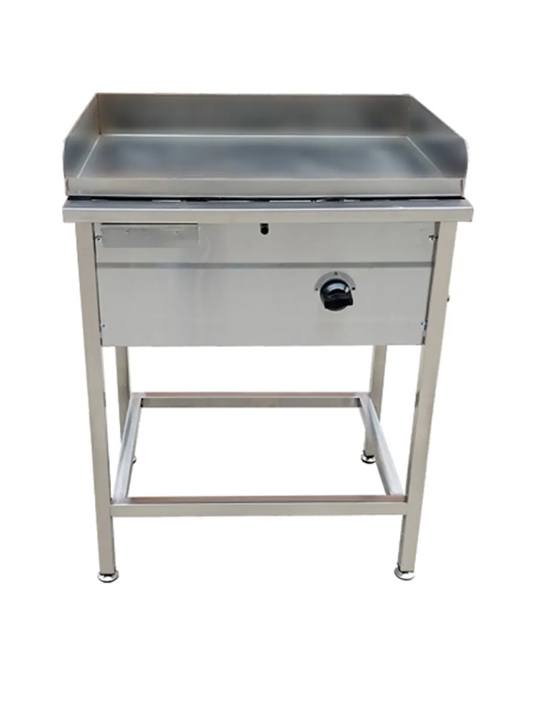 Plancha Churrasquera a Gas 50×70 cm en Acero Inoxidable Cousiño 2