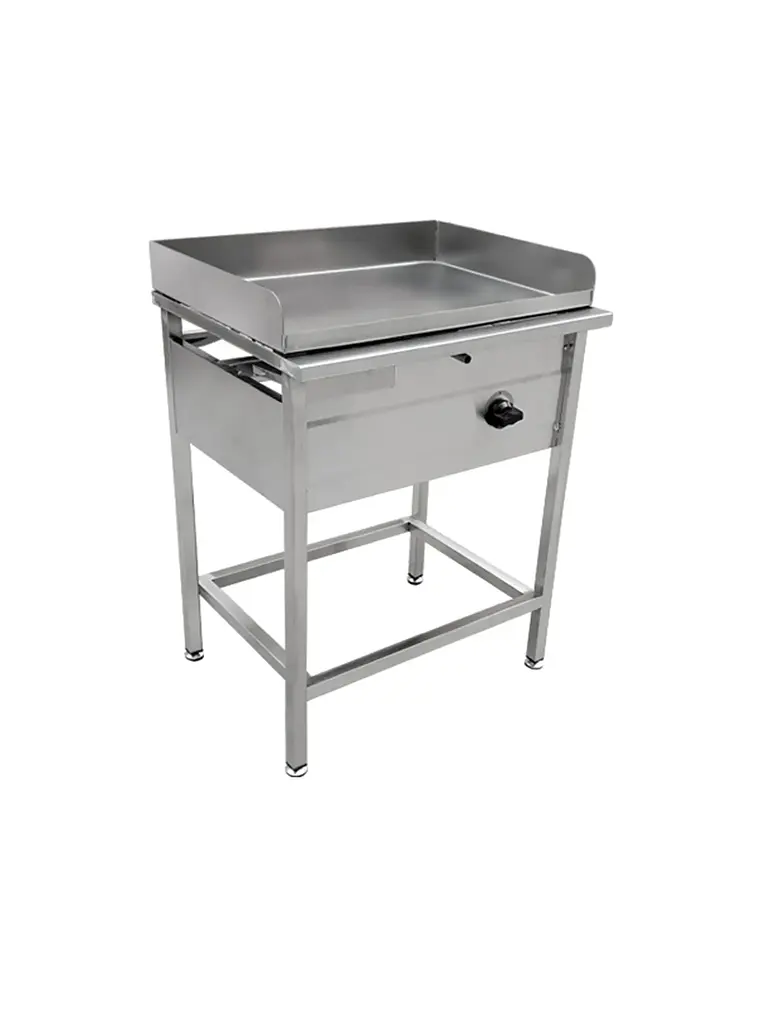 Plancha Churrasquera a Gas 50×70 cm en Acero Inoxidable Cousiño 4