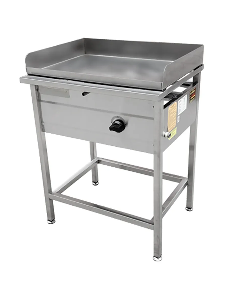 Plancha Churrasquera a Gas 50×70 cm en Acero Inoxidable Cousiño 1