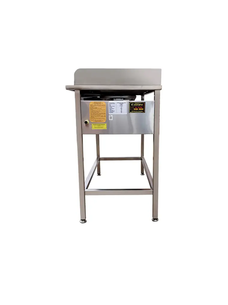 Churrasquera a Gas 50×100 cm en Acero Inoxidable Cousiño 3