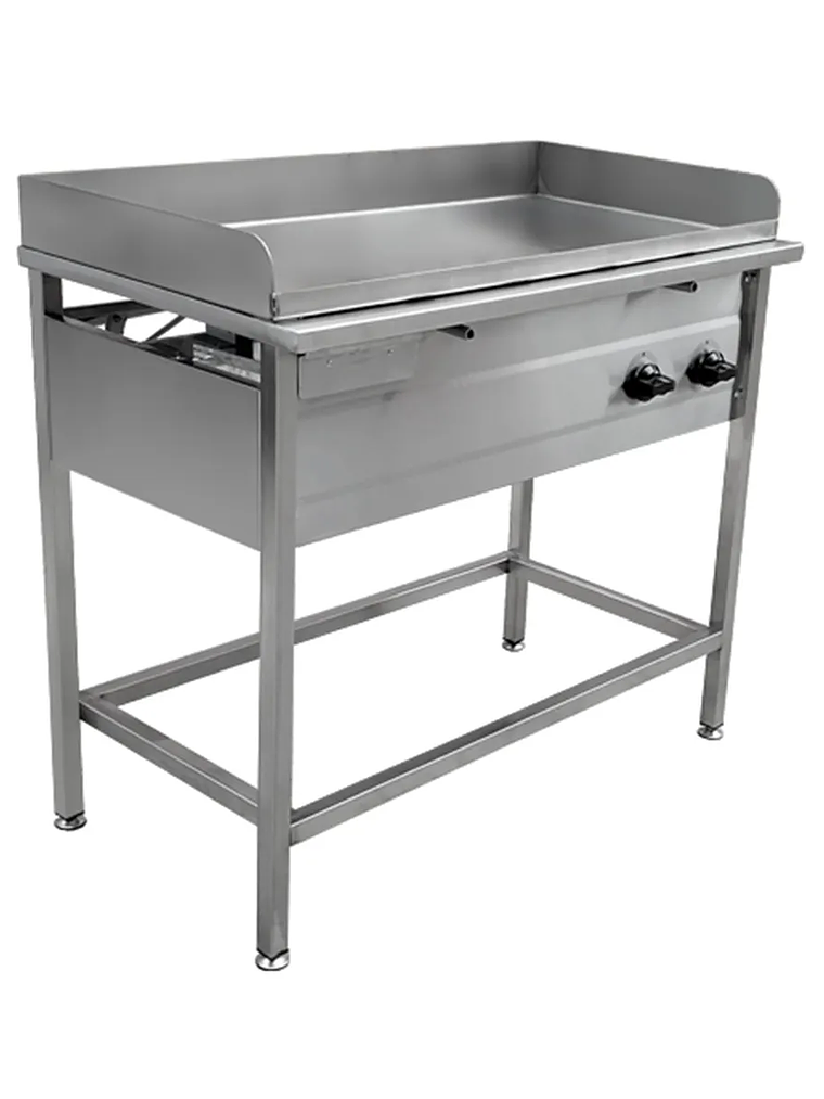 Churrasquera a Gas 50×100 cm en Acero Inoxidable Cousiño 4