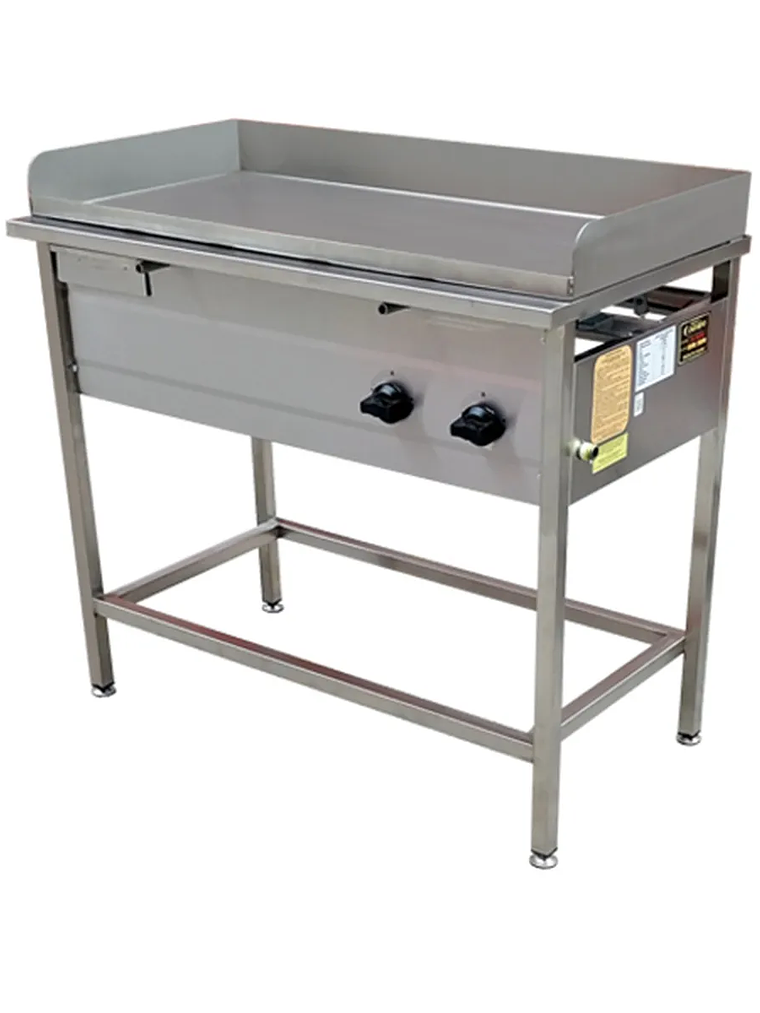 Churrasquera a Gas 50×100 cm en Acero Inoxidable Cousiño 1