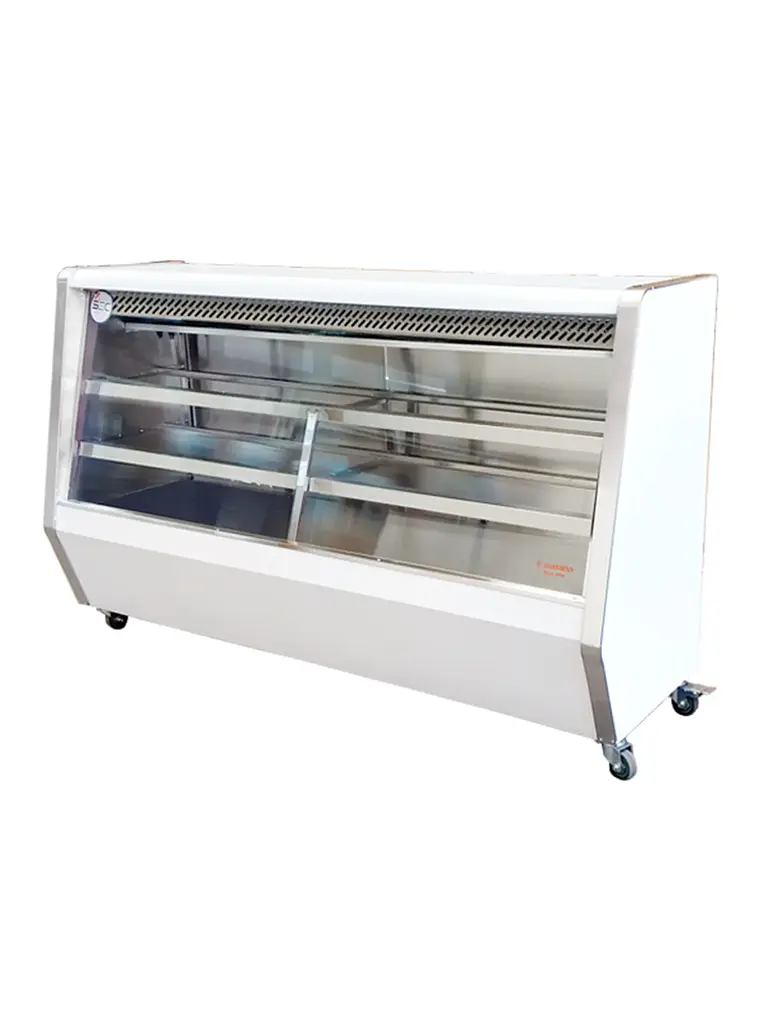 Mesón Refrigerado Vidrio Recto 2 mt Cousiño 1