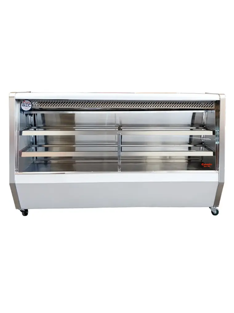 Mesón Refrigerado Vidrio Recto 2 mt Cousiño 2