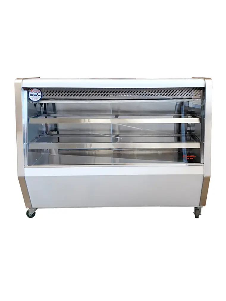 Mesón Refrigerado Vidrio Recto 1.5 mt Cousiño 2