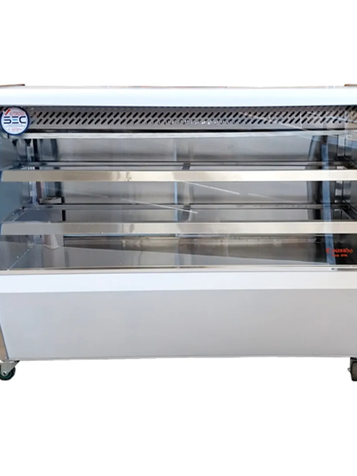 Mesón Refrigerado Vidrio Recto 1.5 mt Cousiño 2