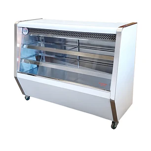 Mesón Refrigerado Vidrio Recto 1.5 mt Cousiño