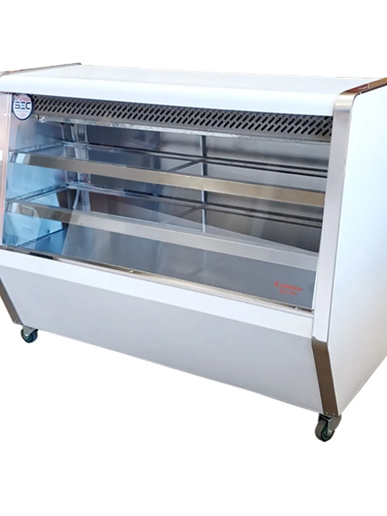 Mesón Refrigerado Vidrio Recto 1.5 mt Cousiño 1