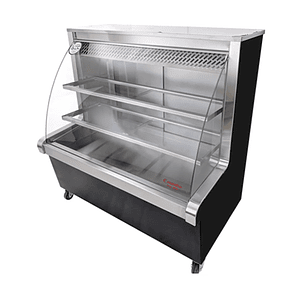 Vitrina Refrigerada Vidrio Curvo 1.2 mt Cousiño