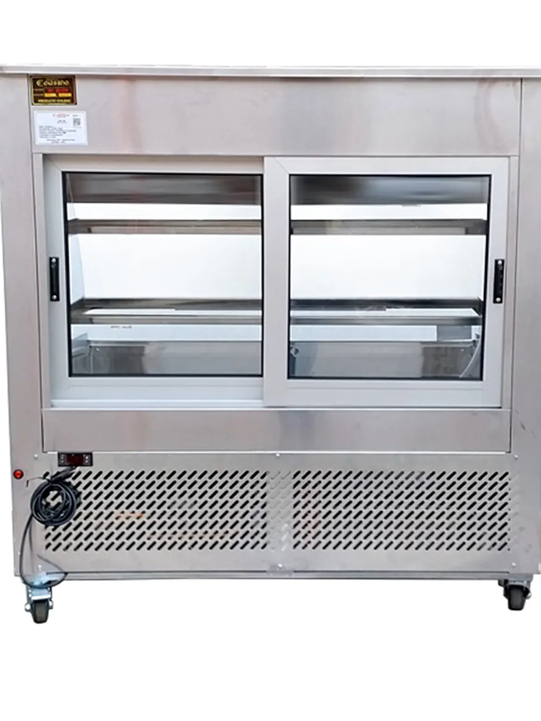 Vitrina Refrigerada Vidrio Curvo 1.2 mt Termopanel Cousiño 3