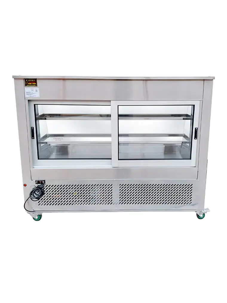 Vitrina Refrigerada Vidrio Curvo 1.5 mt Termopanel Cousiño 4