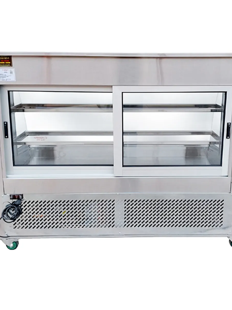 Vitrina Refrigerada Vidrio Curvo 1.5 mt Termopanel Cousiño 4