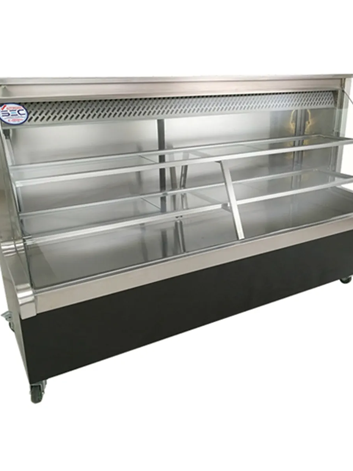 Vitrina Refrigerada Vidrio Curvo 2 mt Cousiño 2
