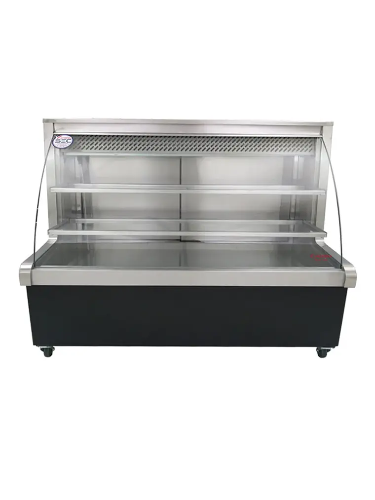 Vitrina Refrigerada Vidrio Curvo 1.5 mt Cousiño 2