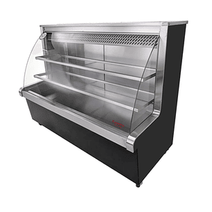 Vitrina Refrigerada Vidrio Curvo 1.5 mt Cousiño