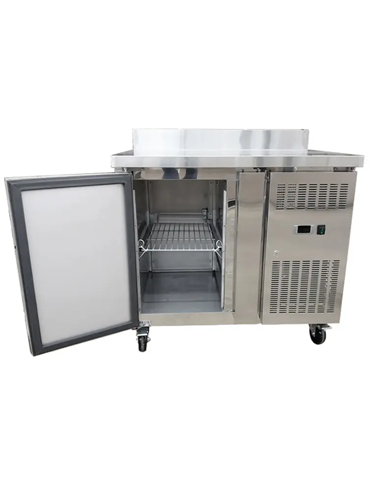 Mesón Refrigerado 1 Puerta Acero Inoxidable Cousiño 2
