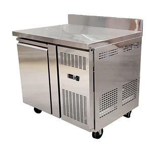 Mesón Refrigerado 1 Puerta Acero Inoxidable Cousiño