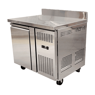 Mesón Refrigerado 1 Puerta Acero Inoxidable Cousiño