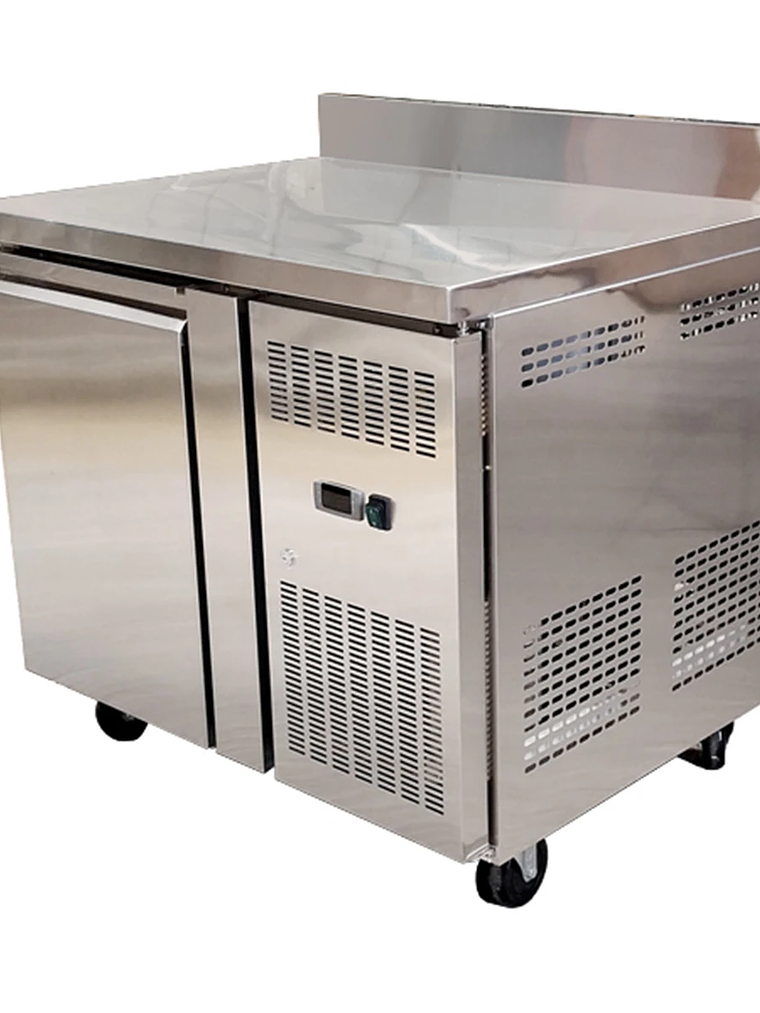 Mesón Refrigerado 1 Puerta Acero Inoxidable Cousiño 1