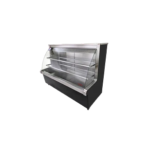 Vitrina Refrigerada Vidrio Curvo 1.5 mt Cousiño