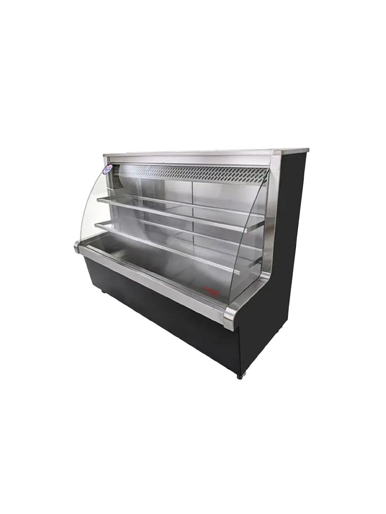 Vitrina Refrigerada Vidrio Curvo 1.5 mt Cousiño 1