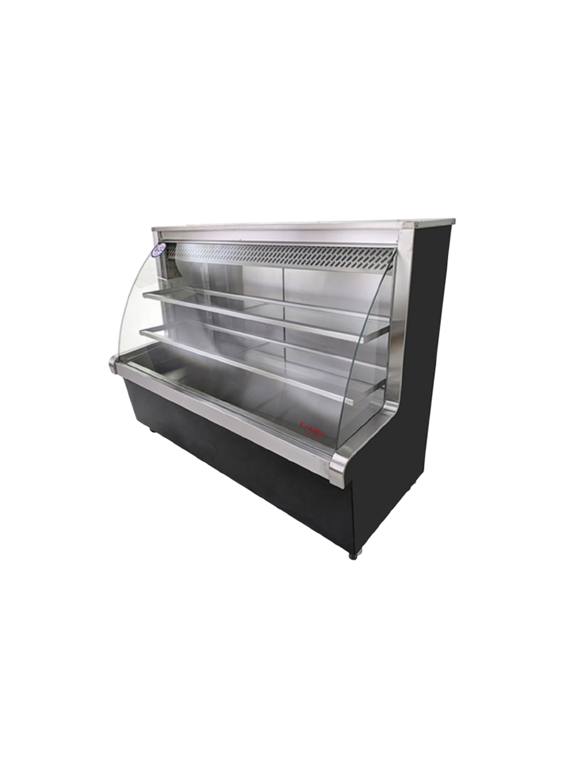 Vitrina Refrigerada Vidrio Curvo 1.5 mt Cousiño 1